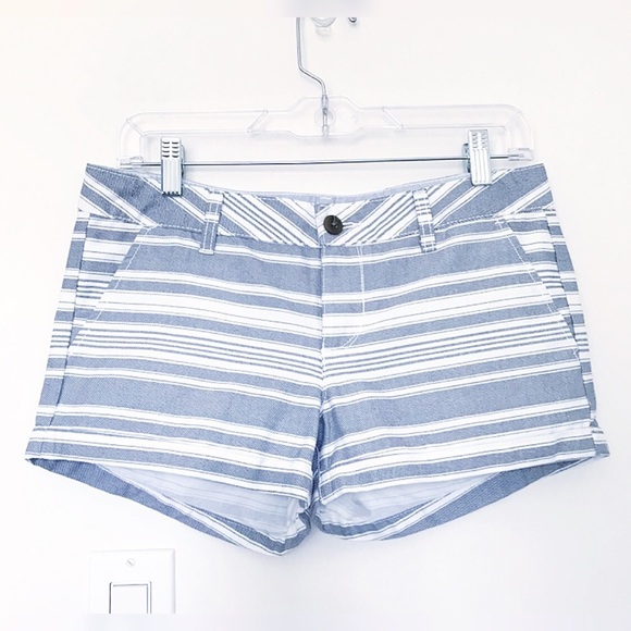 SO NWT Jr. Low Rise Striped Cuffed Hem Shorts - Picture 1 of 6